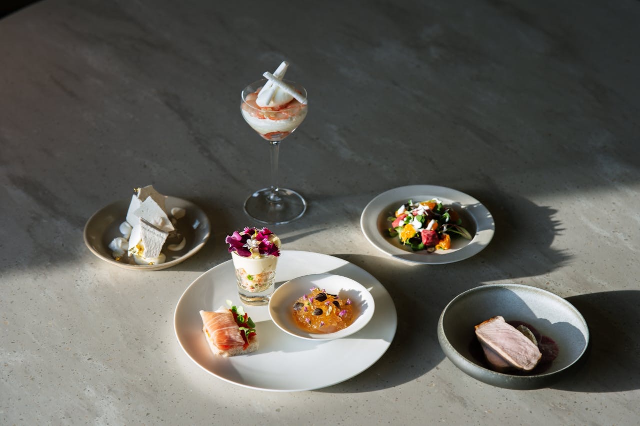 A plated dish at Harvest Table